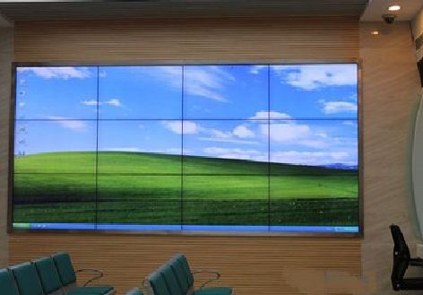 连云港液晶拼接屏的另类用法。